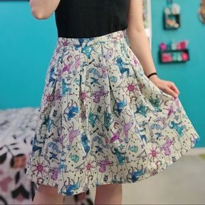 Modcloth Ethereal Expression Constellation Skirt